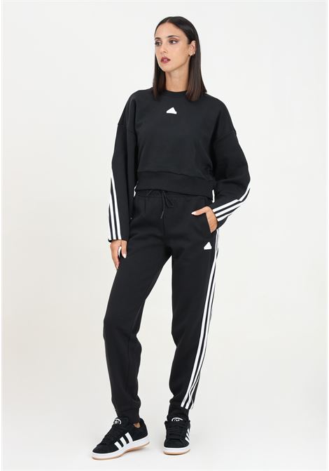 Pantalone sportivo Future Icons 3-Stripes nero da donna ADIDAS PERFORMANCE | IN9479.